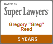 Greg Reed Super Lawyer 5 years
