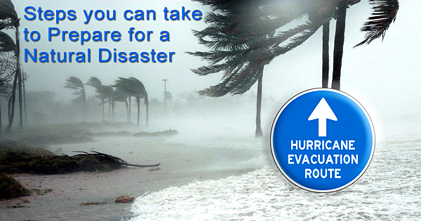 Disaster preparation advice