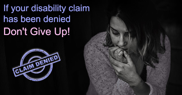 disability denied help