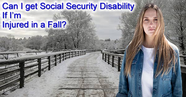 Disability for falls