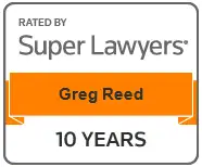 Greg Reed Super Lawyer 5 years