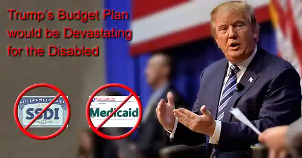 trump budget and disabilities